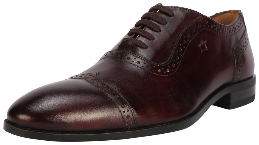 

Louis Philippe Men Brown Oxford Formal Shoes