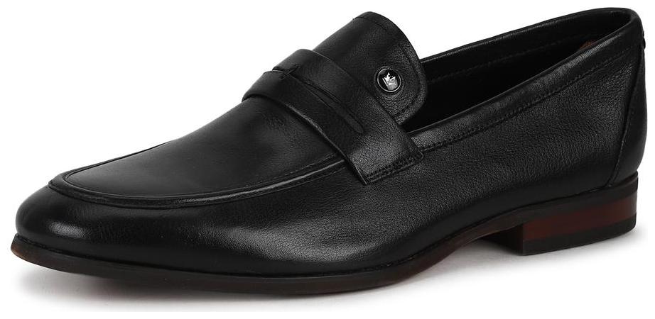 

Louis Philippe Men Black Slip-On Formal Shoes - SLIP ONS - LPSCCRGFS00173