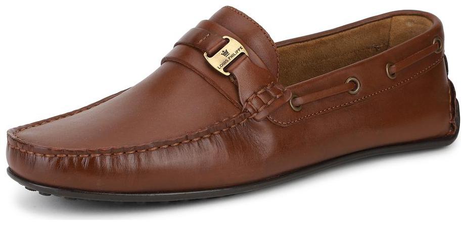 

Louis Philippe Men Brown Loafers - LOAFERS - LPSCCRGFS00146