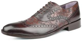 Louis Philippe Casual Shoes For Men ( Brown )