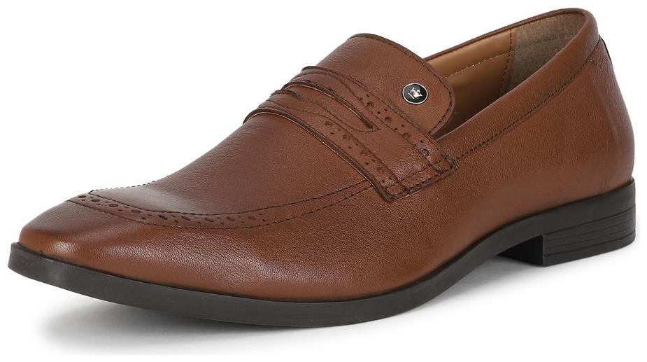 

Louis Philippe Men Brown Slip-On Formal Shoes - LPSCCRGFS00556