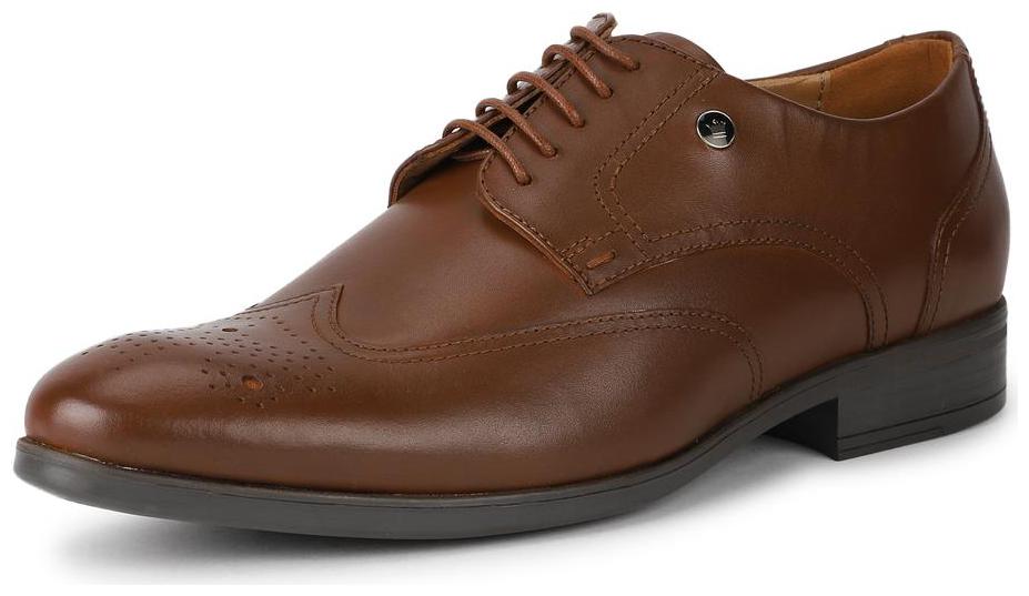 

Louis Philippe Men Brown Oxford Formal Shoes - LACE UP SHOES - LPSCCRGFL00317