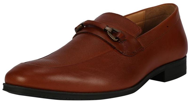 

Louis Philippe Men Brown Slip-On Formal Shoes