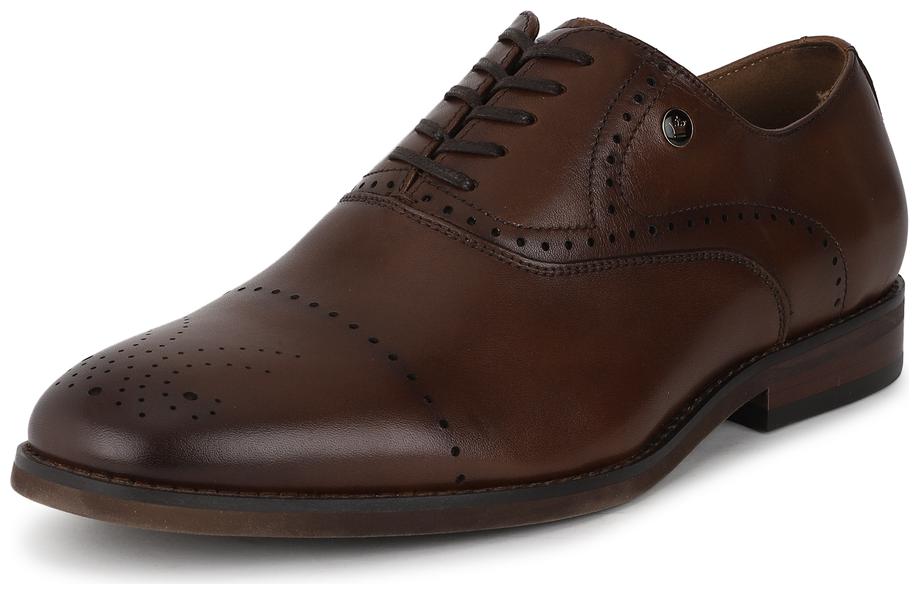 

Louis Philippe Men Brown Derby Formal Shoes - LPSCCRGFL00544