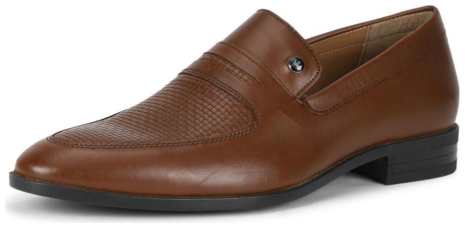 

Louis Philippe Men Brown Slip-On Formal Shoes - LPSCCRGFS00560