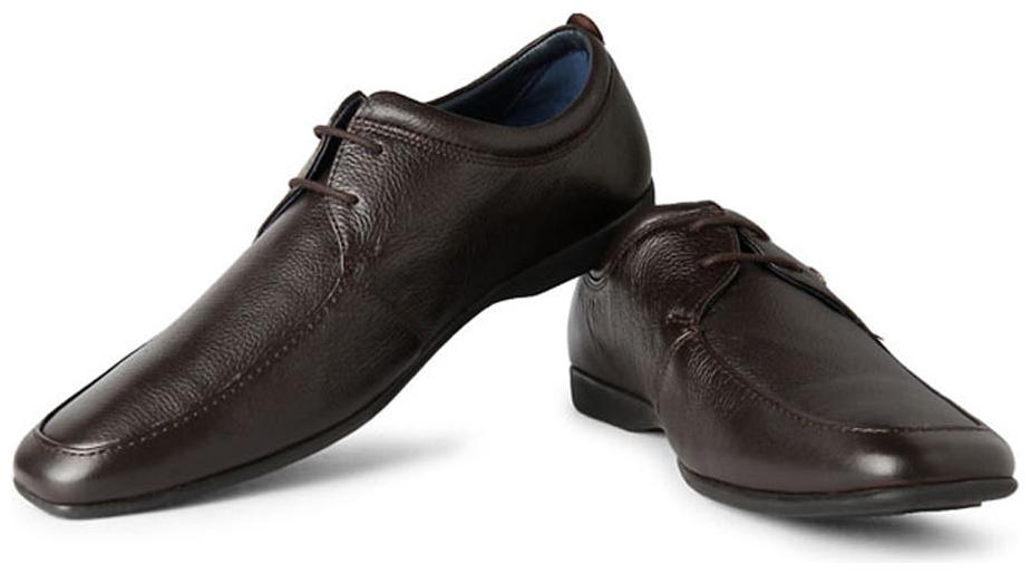 

Louis Philippe Men Brown Derby Formal Shoes