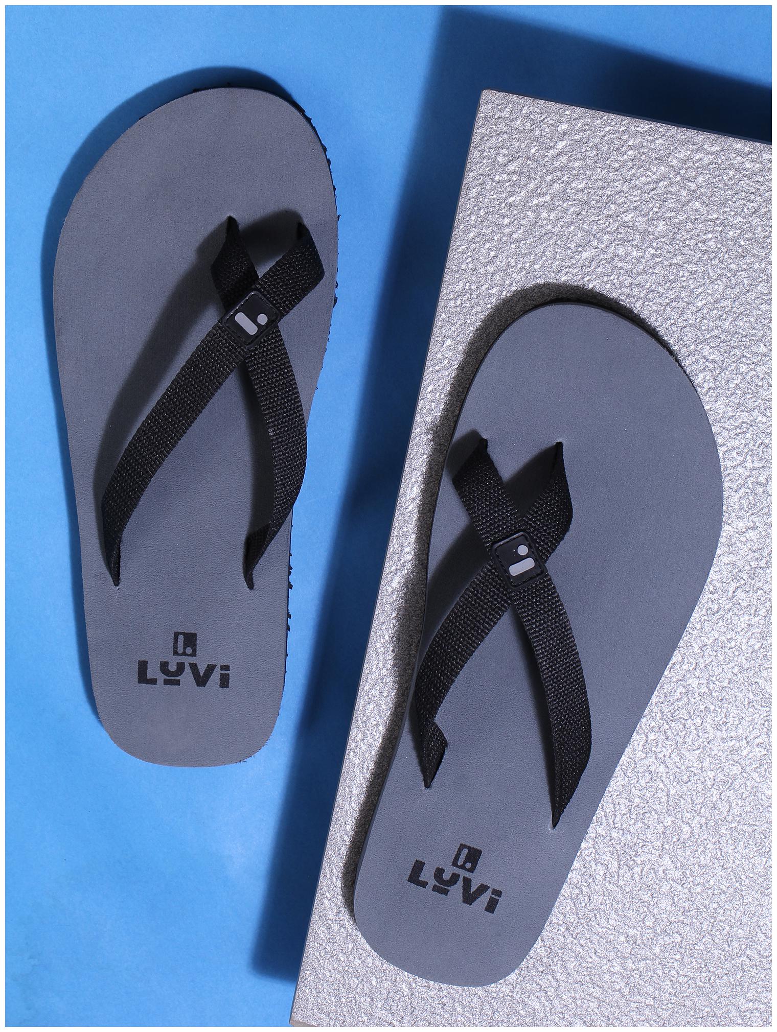 

LYVI Frio Grey Outdoor Slippers for Men