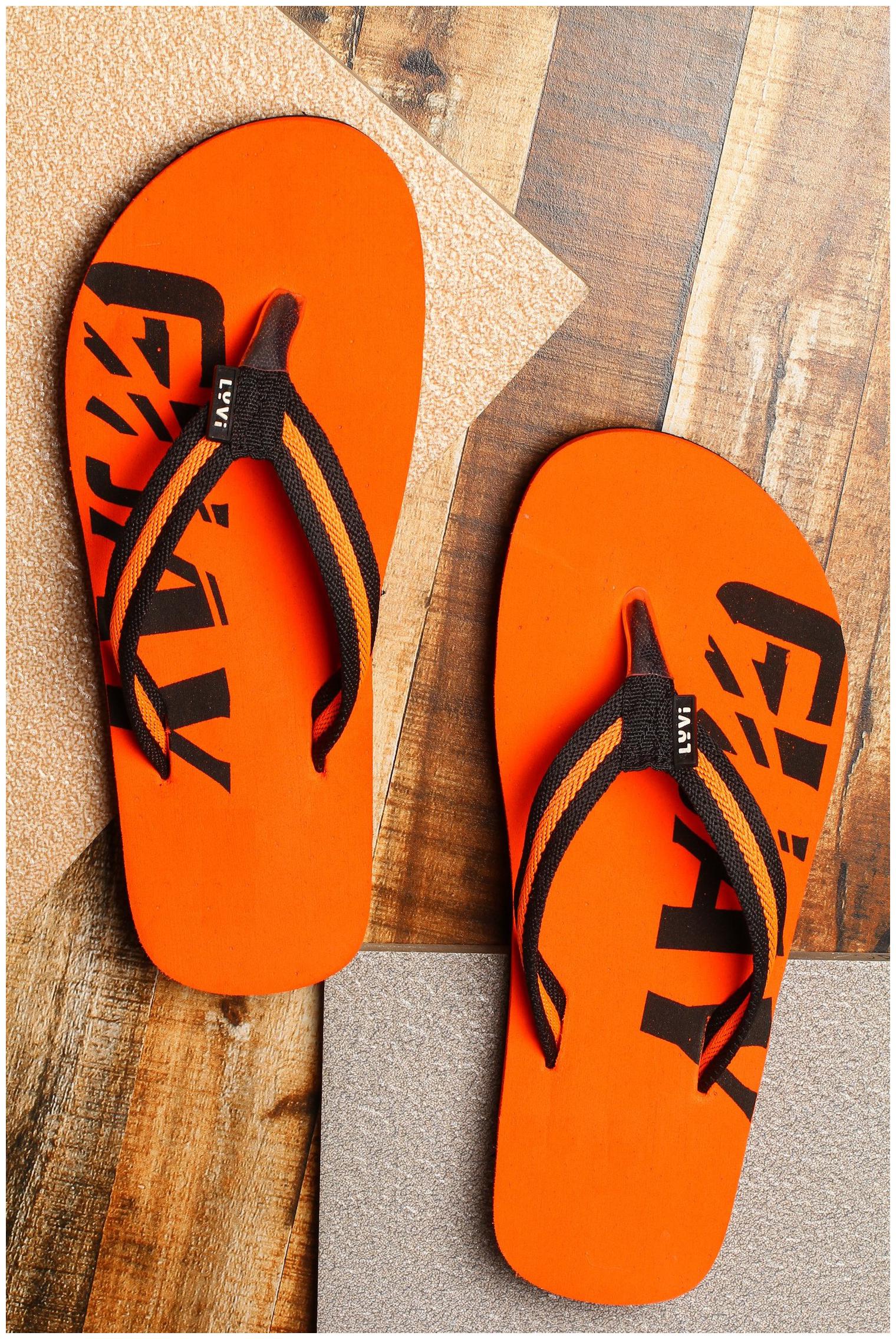 

LYVI Men Orange Indoor Slippers - 1 Pair