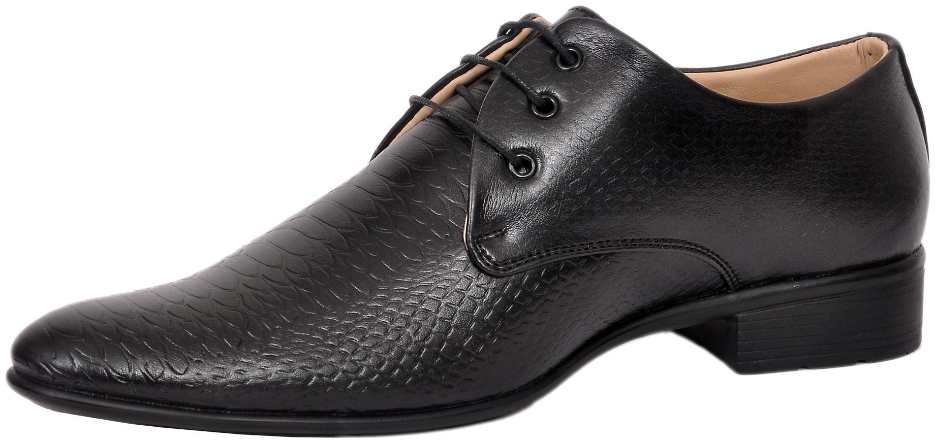 

Marino Kanto Men s Black Synthetic Leather Formal Shoes (9544 Black 10)