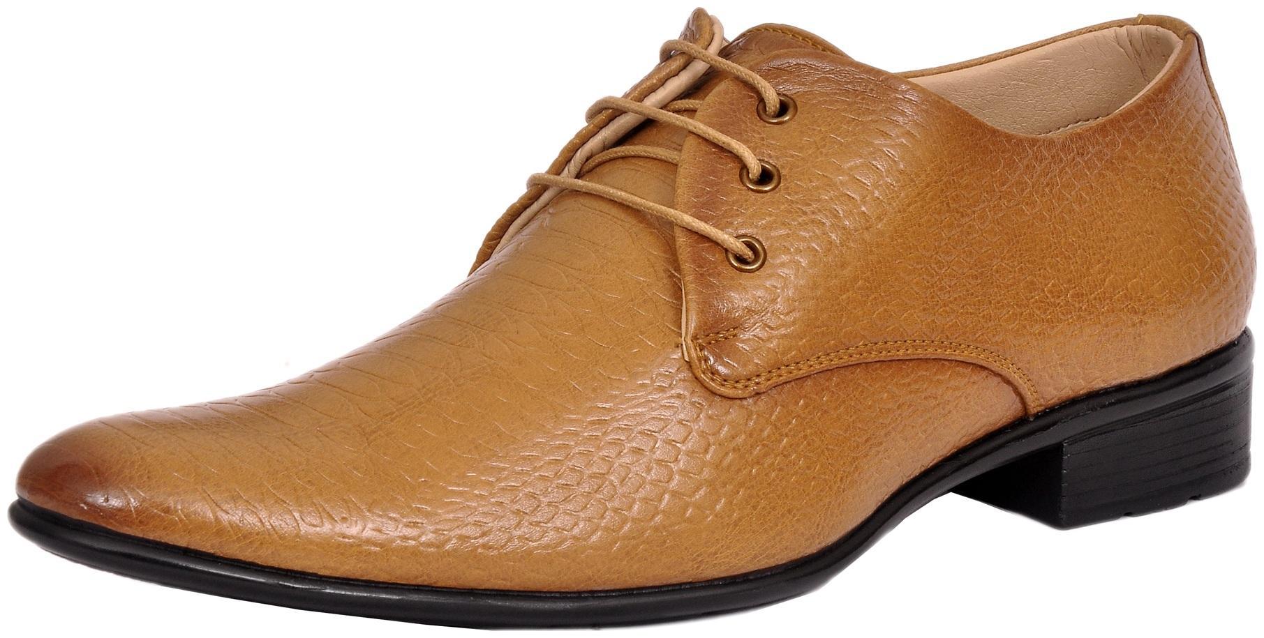 

Marino Kanto Men s Wine Synthetic Leather Formal Shoes (9577 Wine 7)
