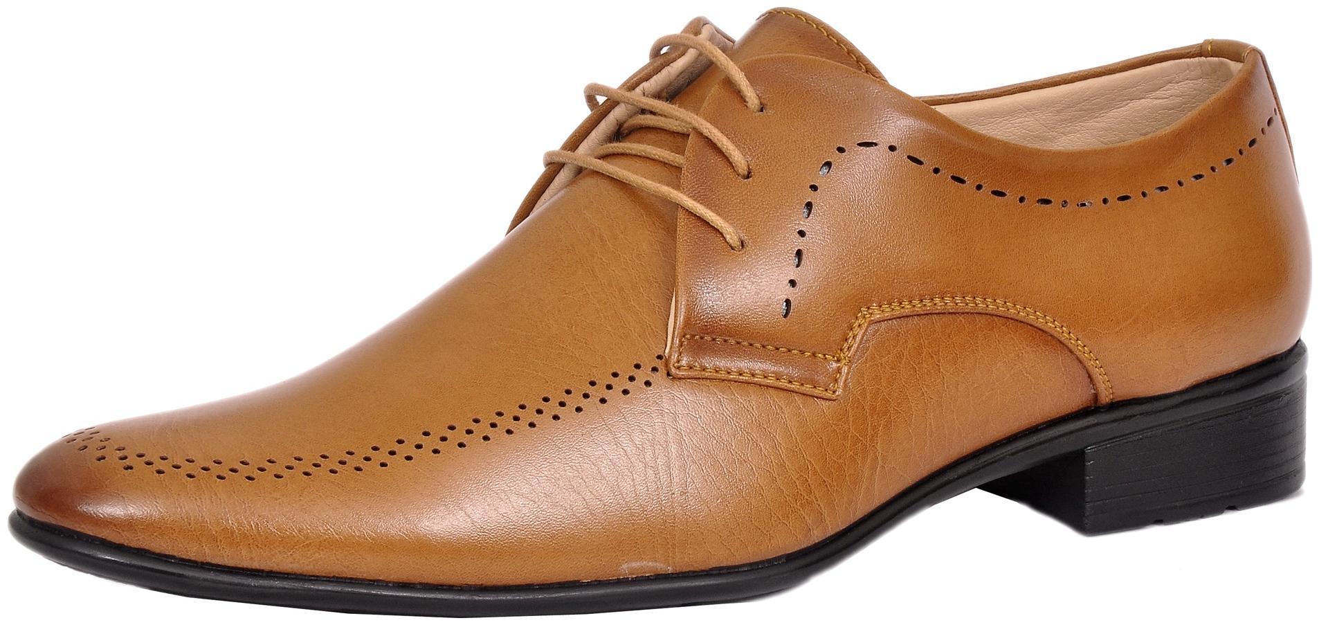 

Marino Kanto Men s Synthetic Leather Formal Shoes (9544 Wine 10)