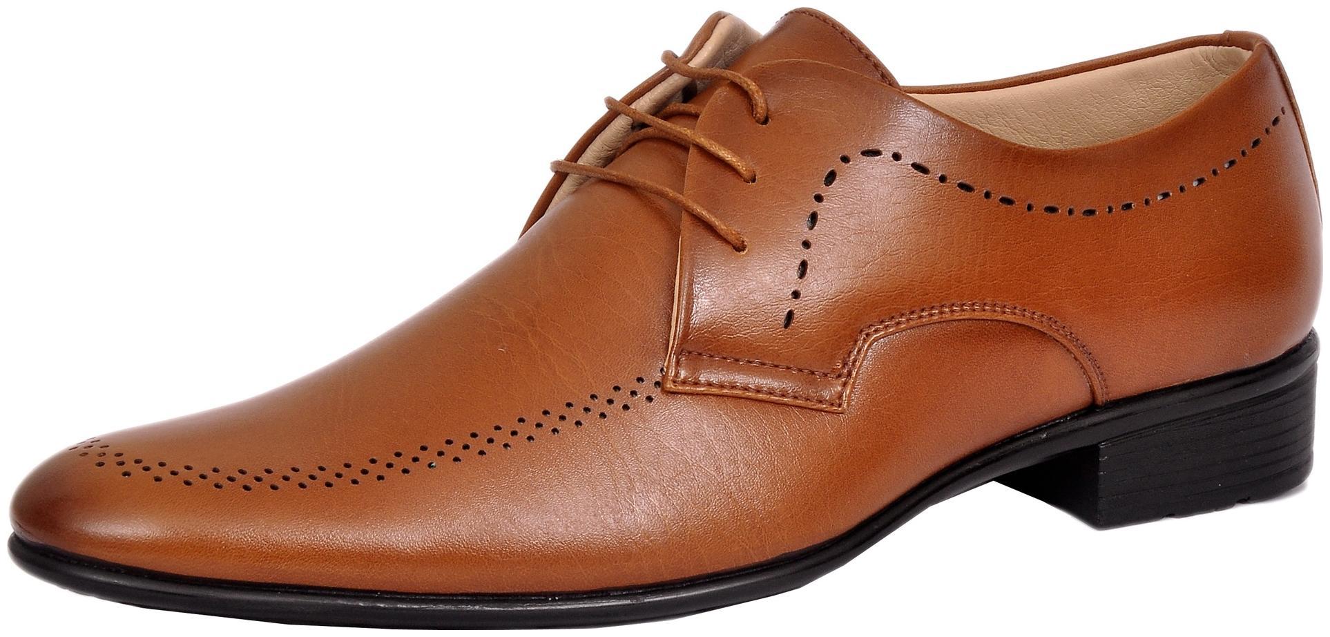 

Marino Kanto Men s Synthetic Leather Formal Shoes (9544 Tan 6)