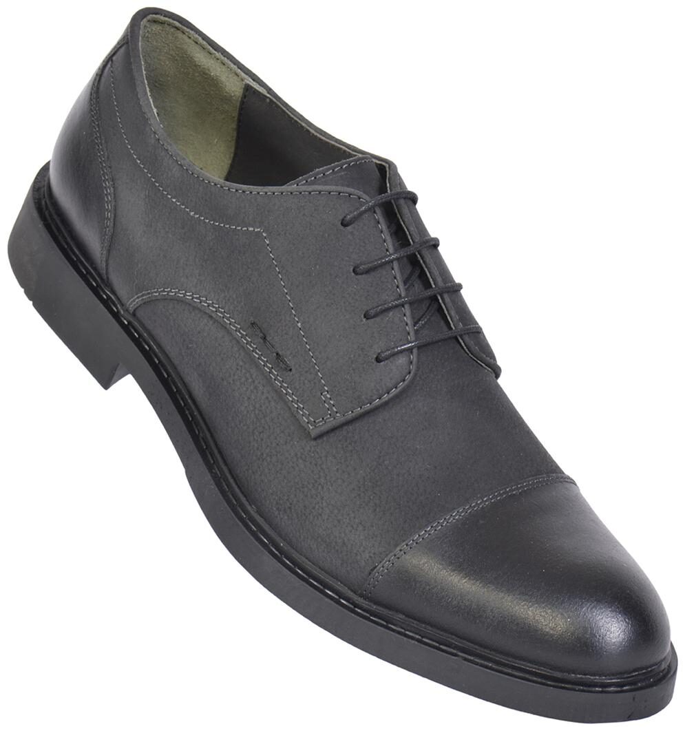 

MASABIH Men Black Derby Formal Shoes - MSS-4104