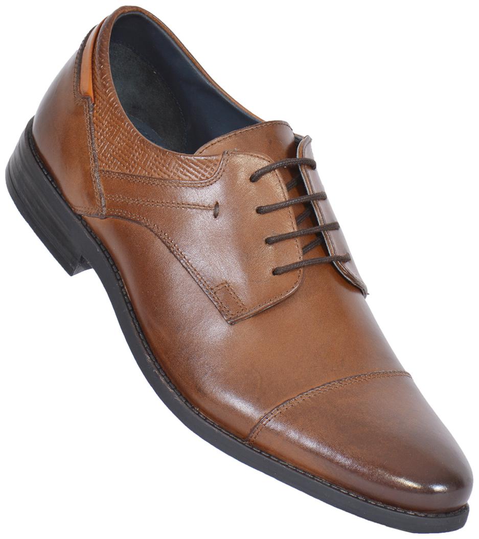 

MASABIH Men Tan Derby Formal Shoes - MSS-4061