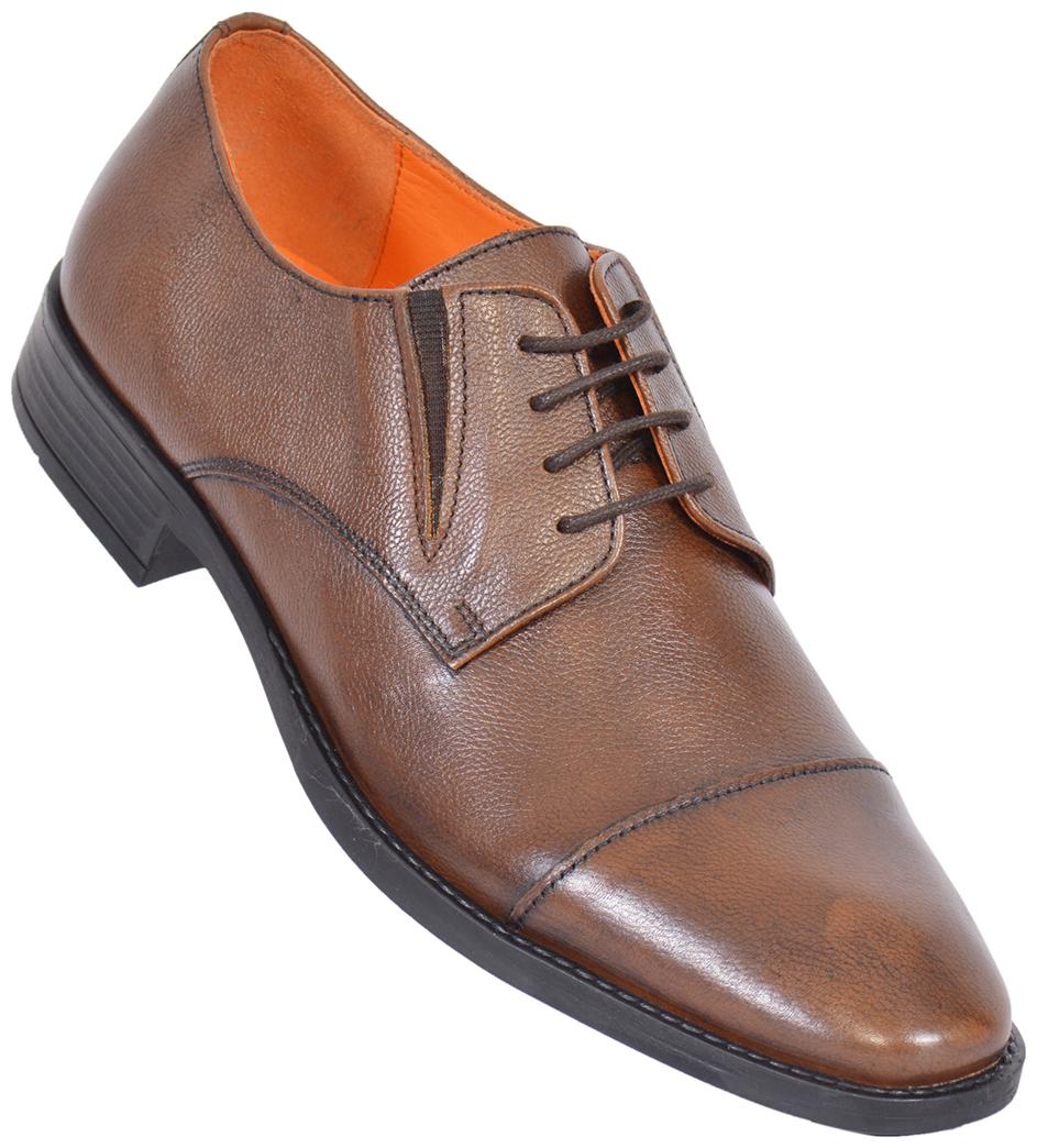 

MASABIH Men Tan Oxford Formal Shoes - MSS-4078