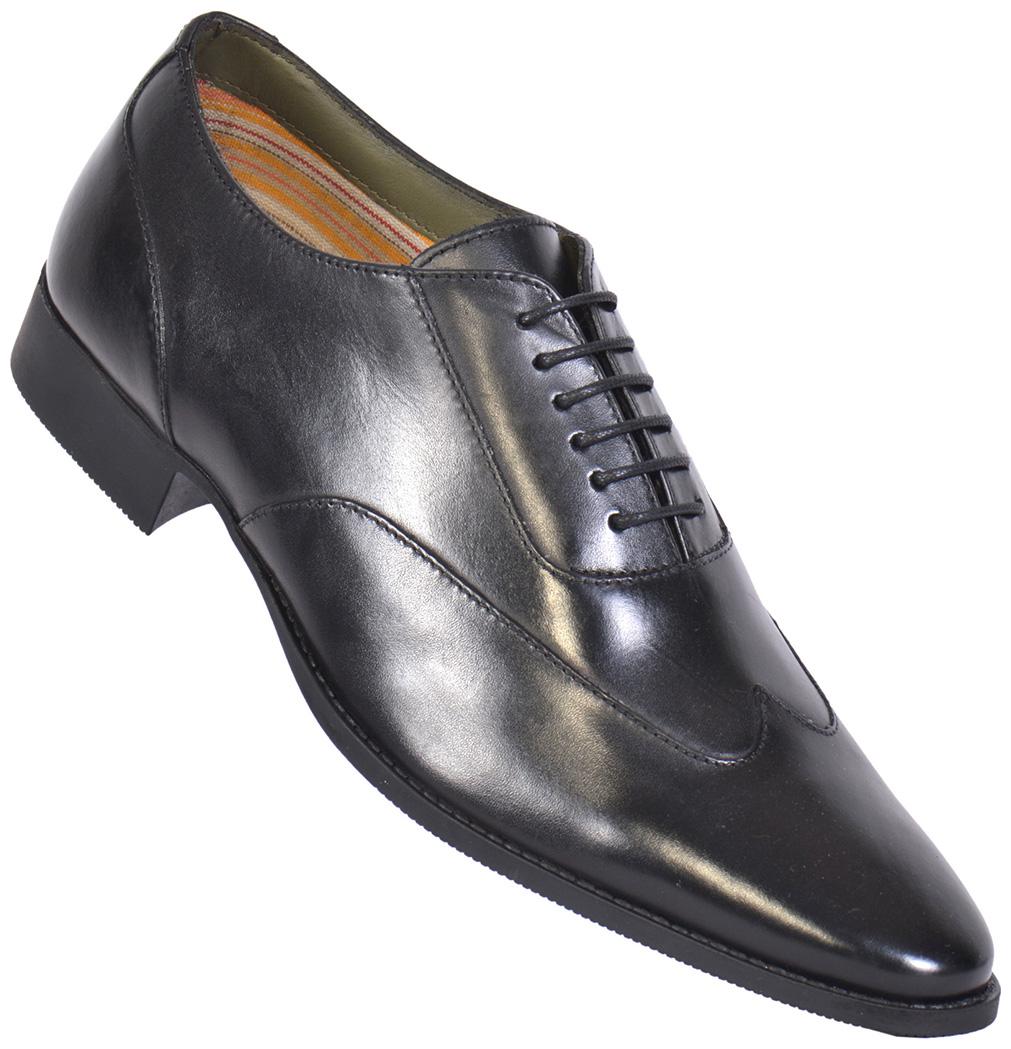

MASABIH Men Black Derby Formal Shoes - MSS-4130