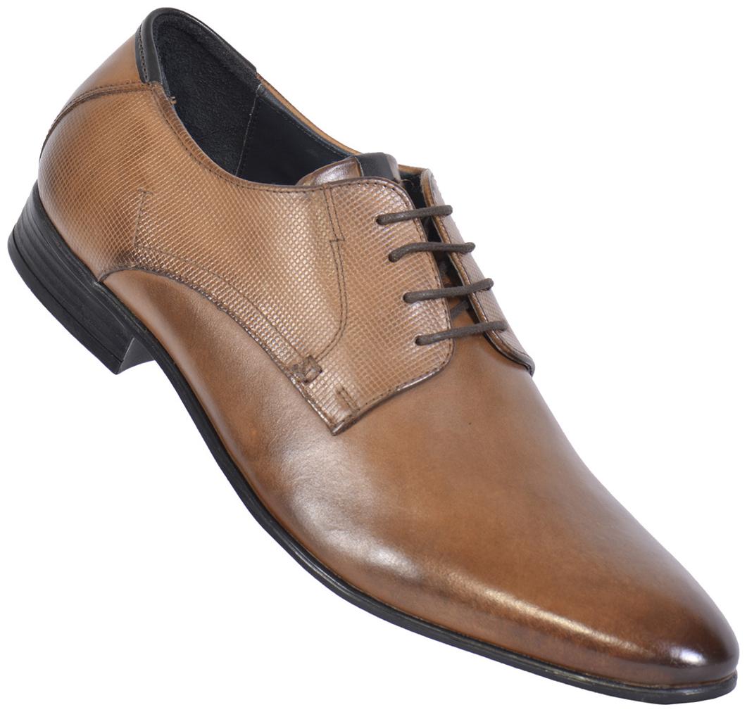 

MASABIH Men Tan Oxford Formal Shoes - MSS-4040