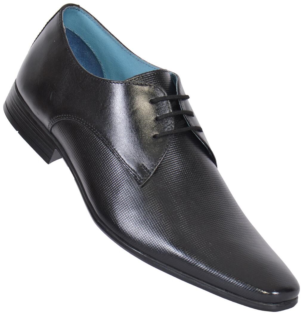 

MASABIH Men Black Derby Formal Shoes - MSS-4025