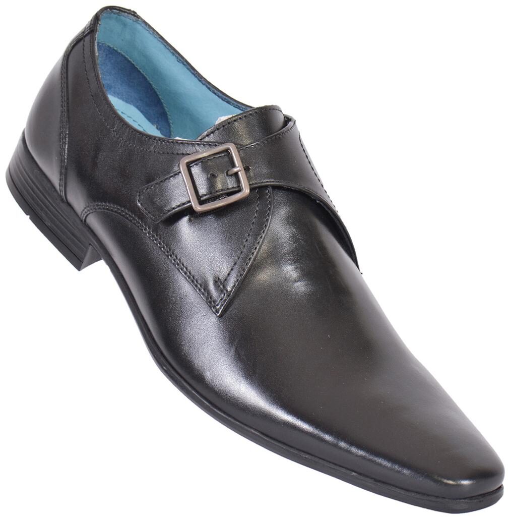 

MASABIH Men Black Derby Formal Shoes - MSS-4019