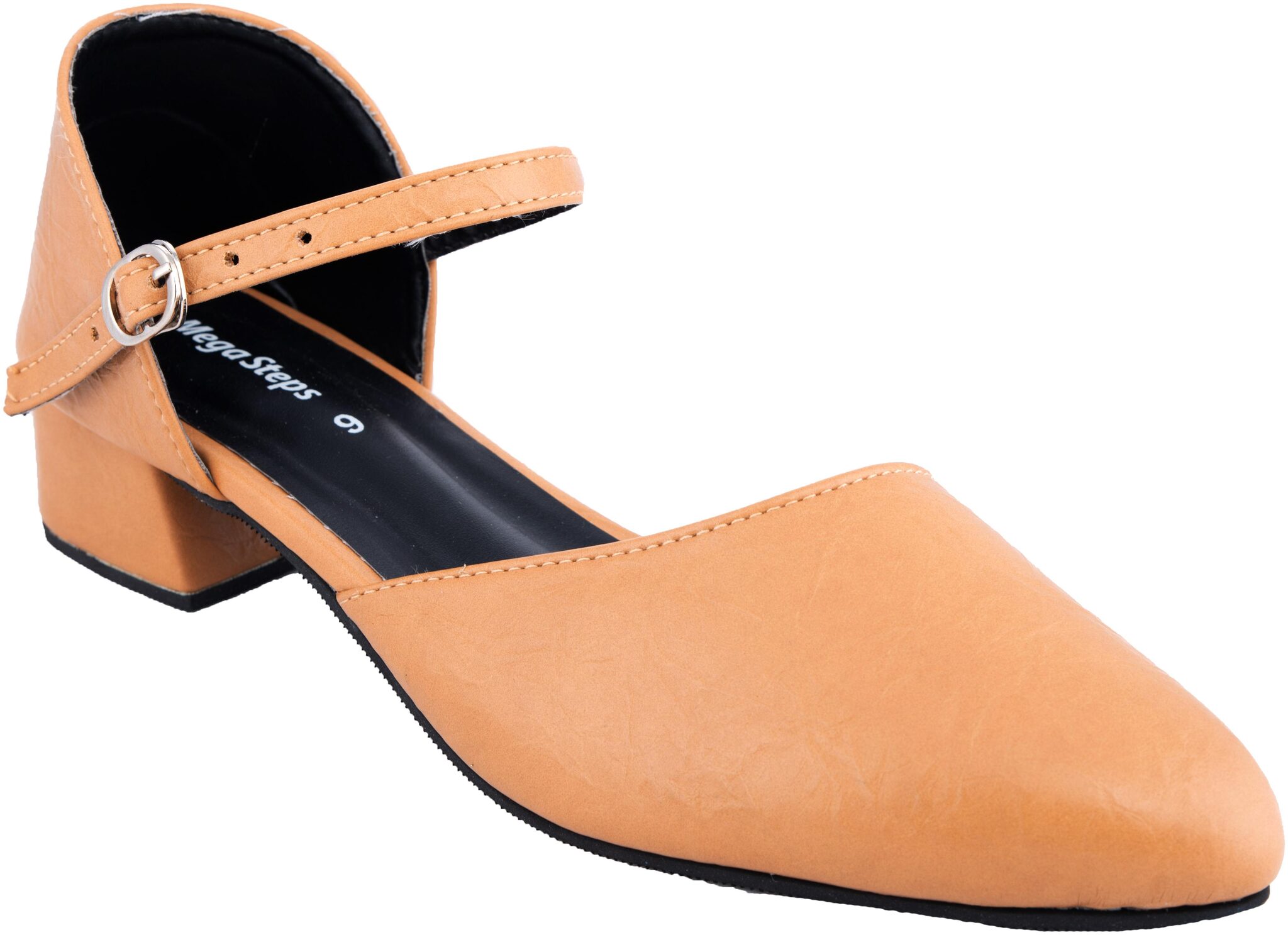 

Mega Steps Women Beige Heeled Sandals