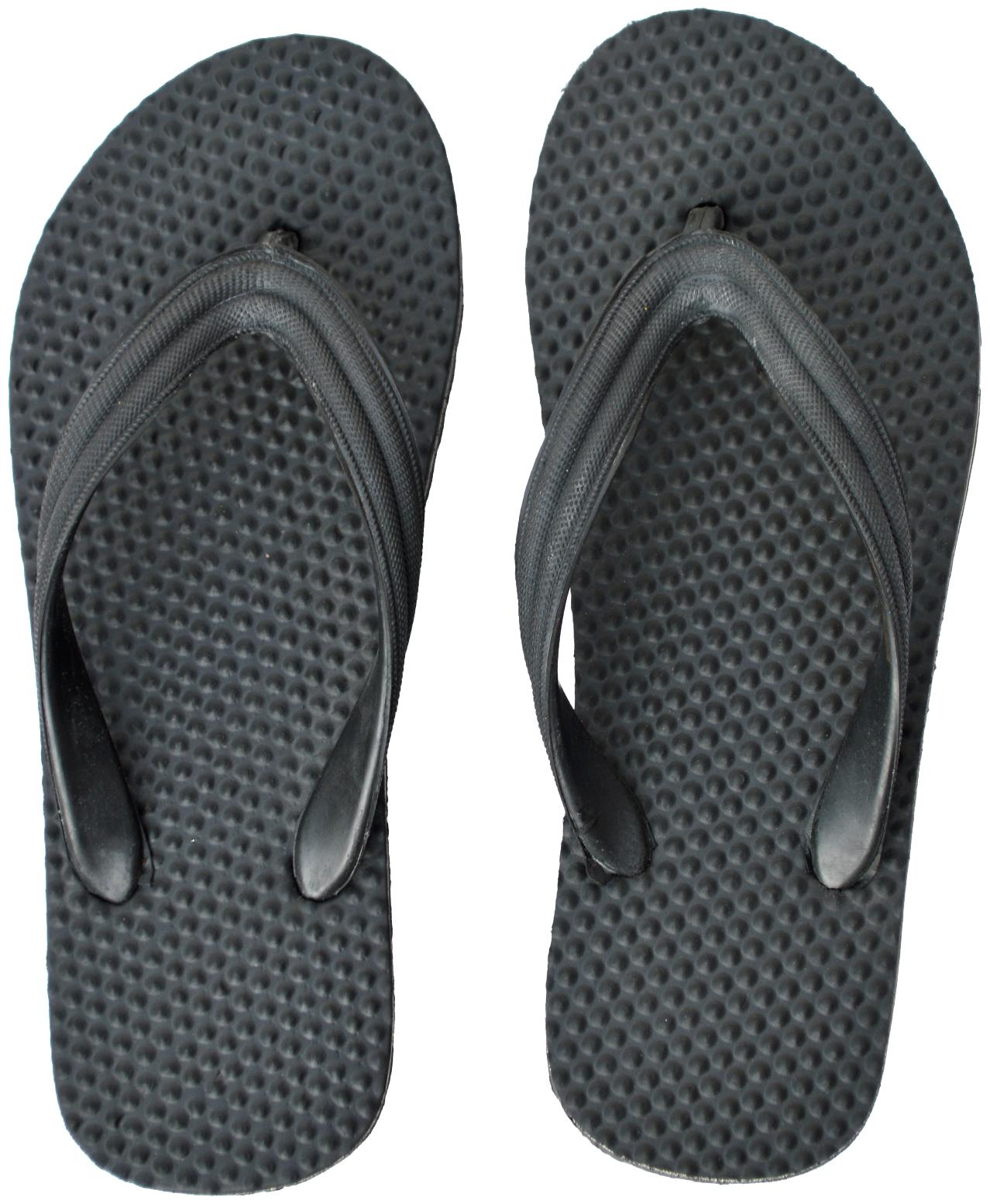 

Polita Men Black Health Flipflops