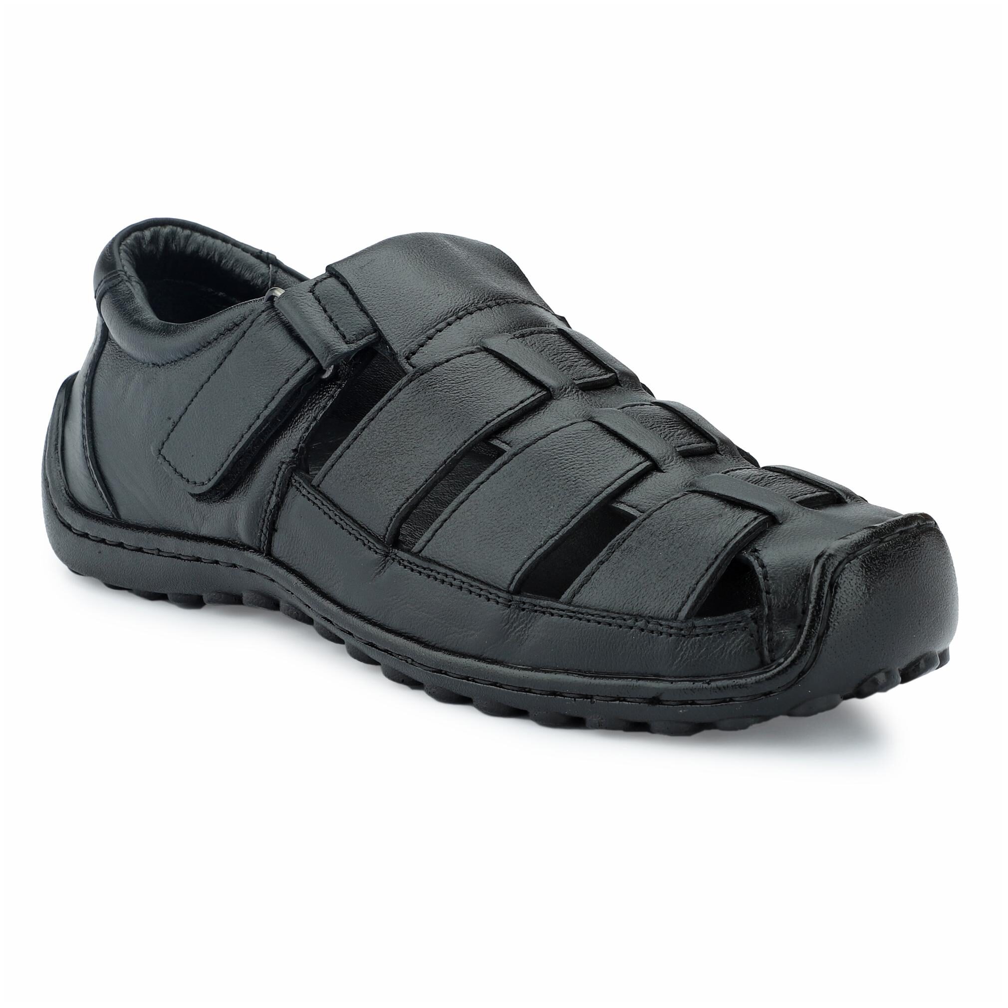 

SHOVOC Men Black Sandals