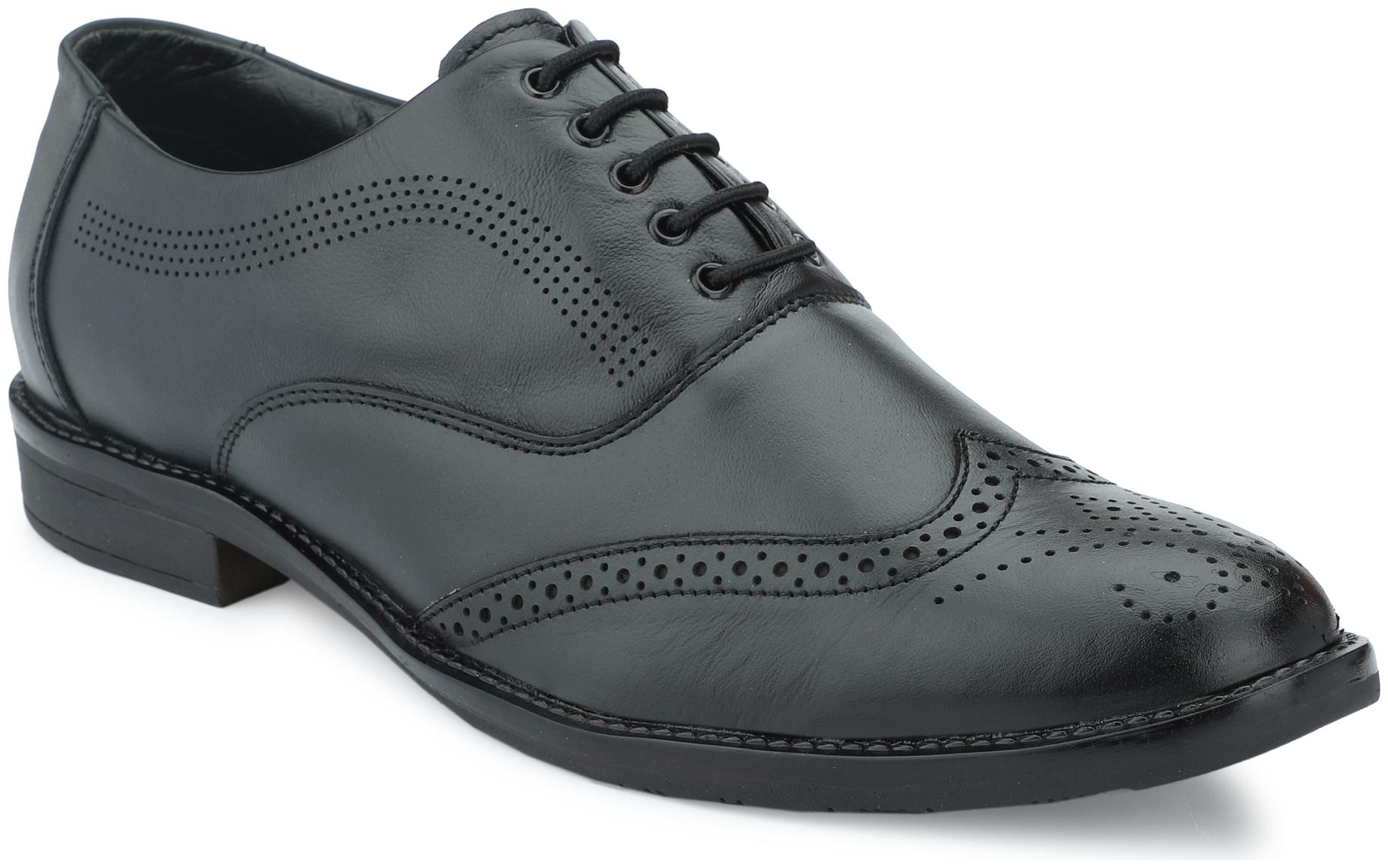 

SHOVOC Men Black Derby Formal Shoes