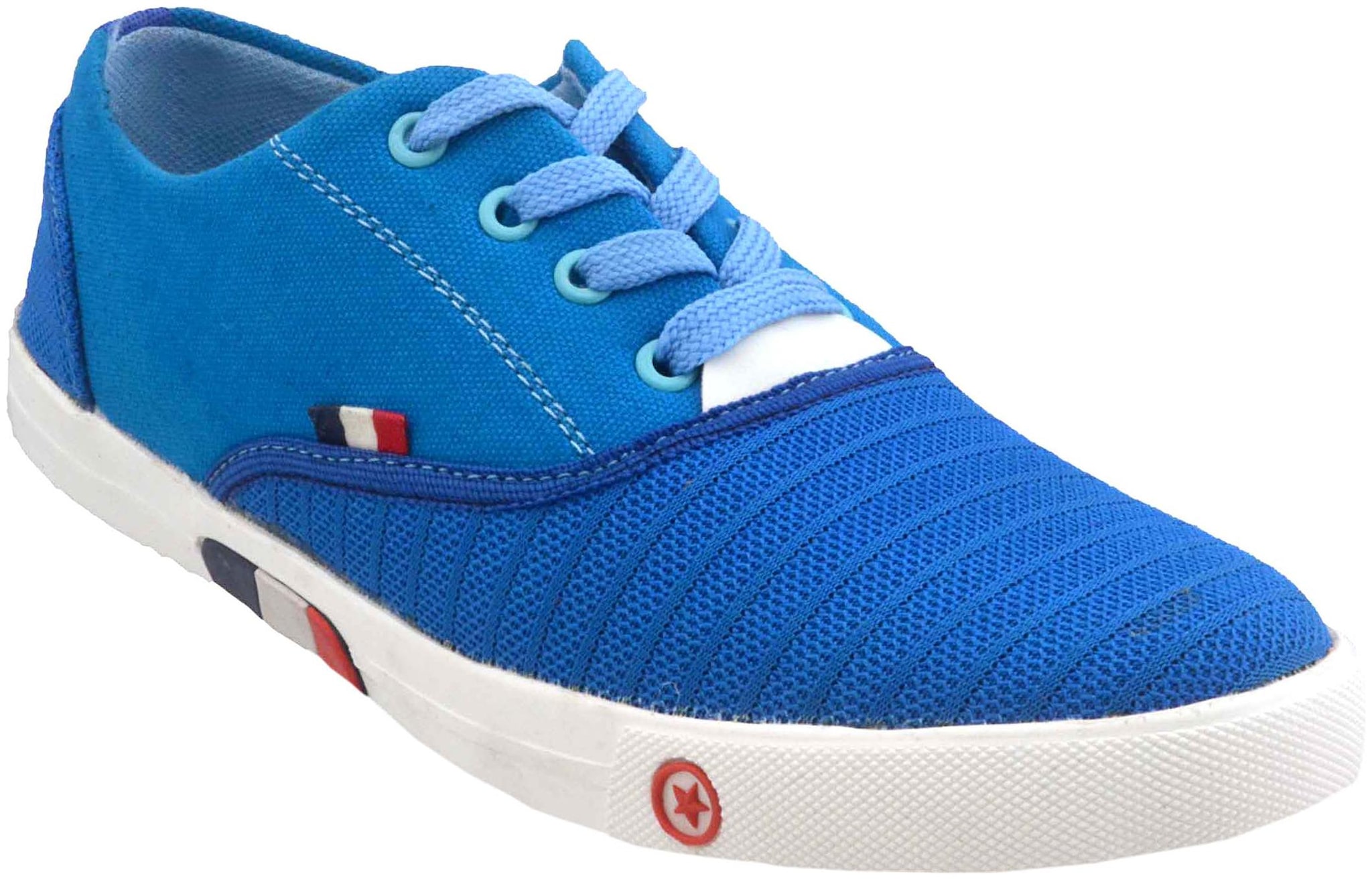 

MENDLY BLUE MENS CANVAS SHOE