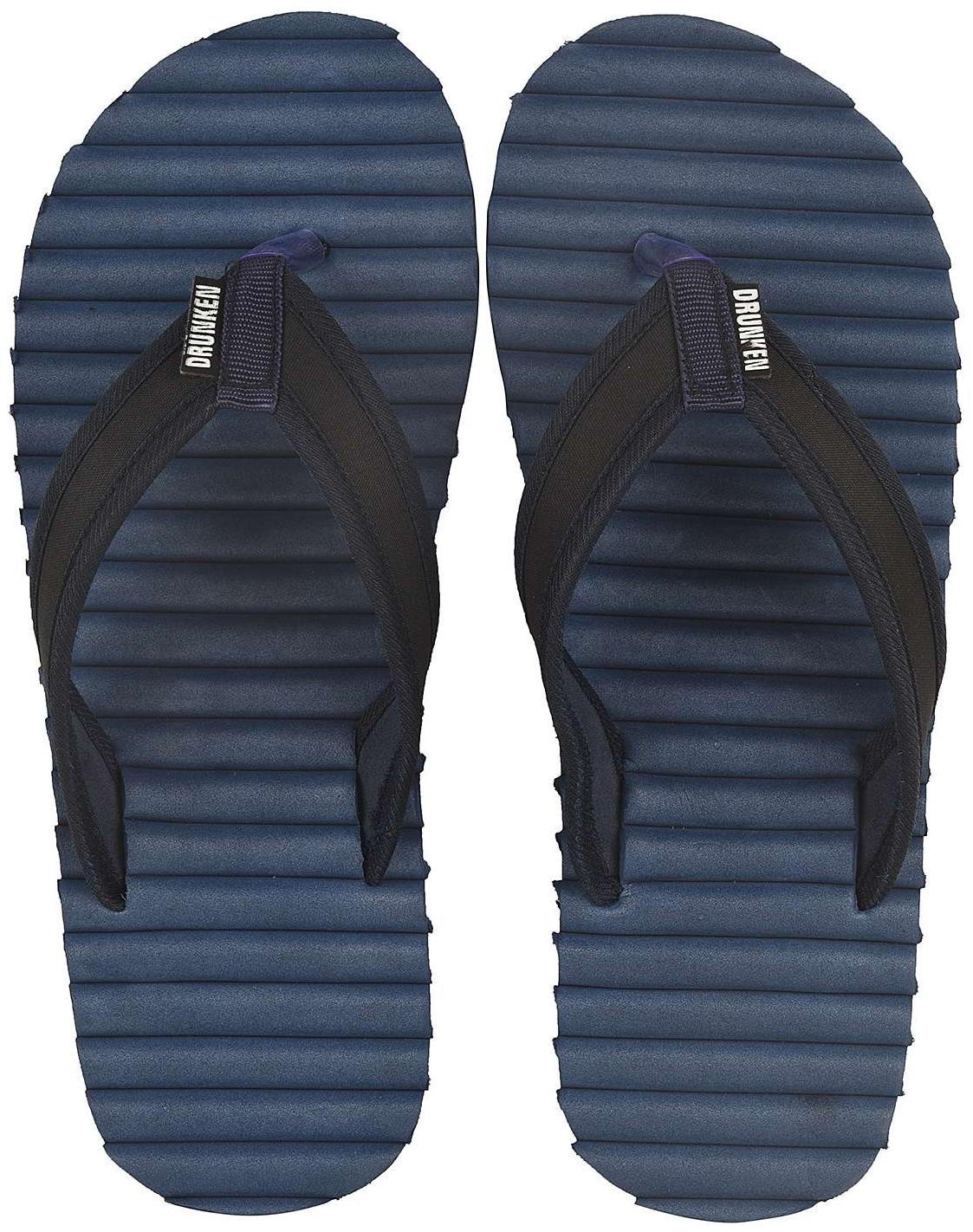 

DRUNKEN Men Black Flip-Flops - 1 Pair