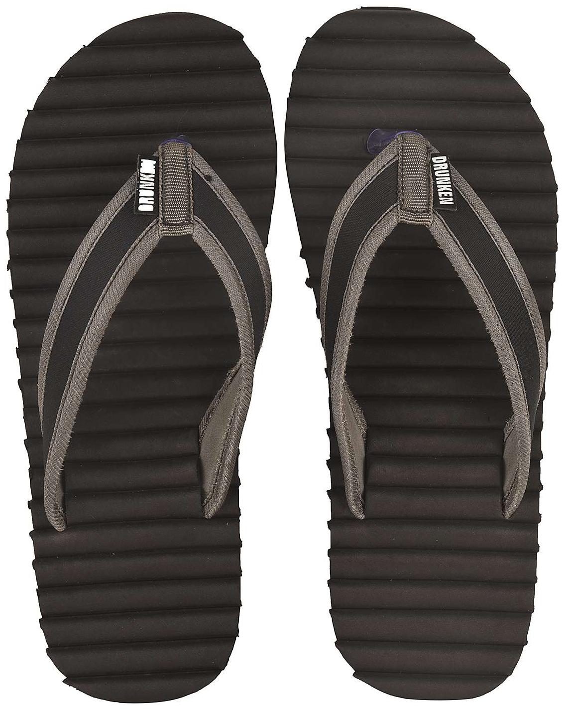 

DRUNKEN Men Black Flip-Flops - 1 Pair