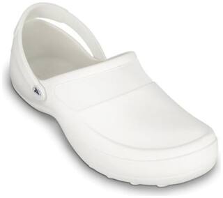 Crocs Women's White Work Sandals
