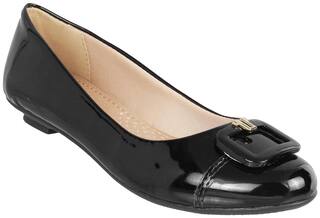 METRO Round Toe Bellies For Women ( Black )