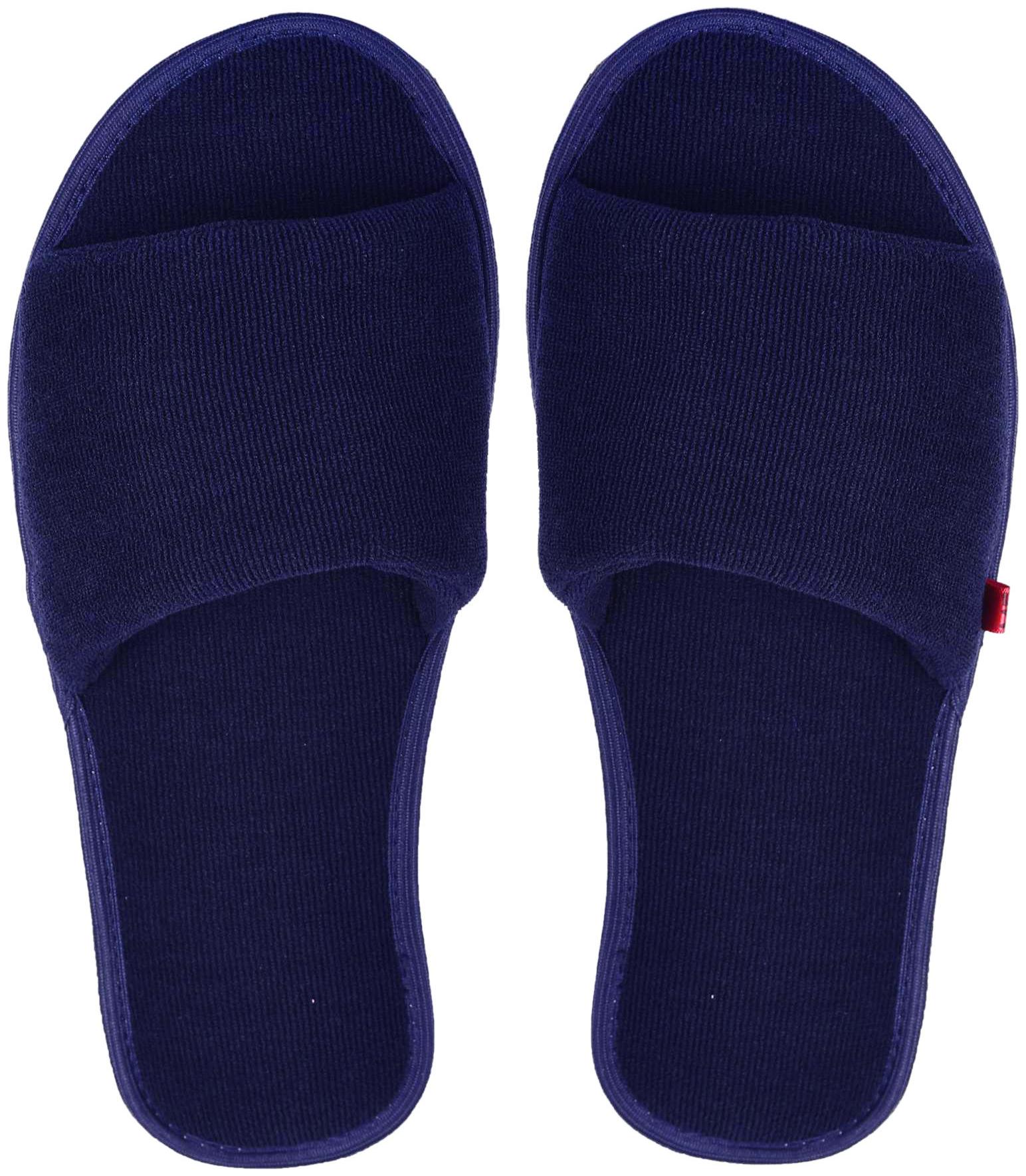 

mf home footwear Women Navy Blue Open Toe Flats