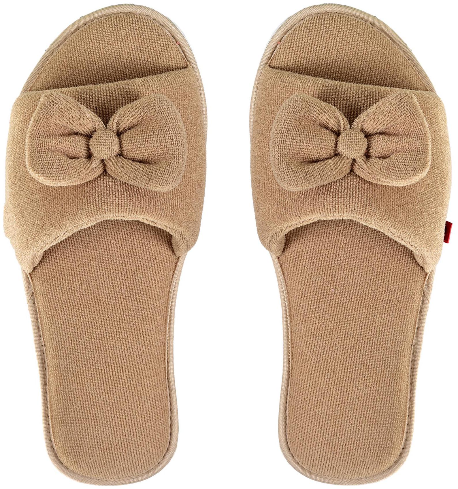 

mf home footwear Women Beige Open Toe Flats