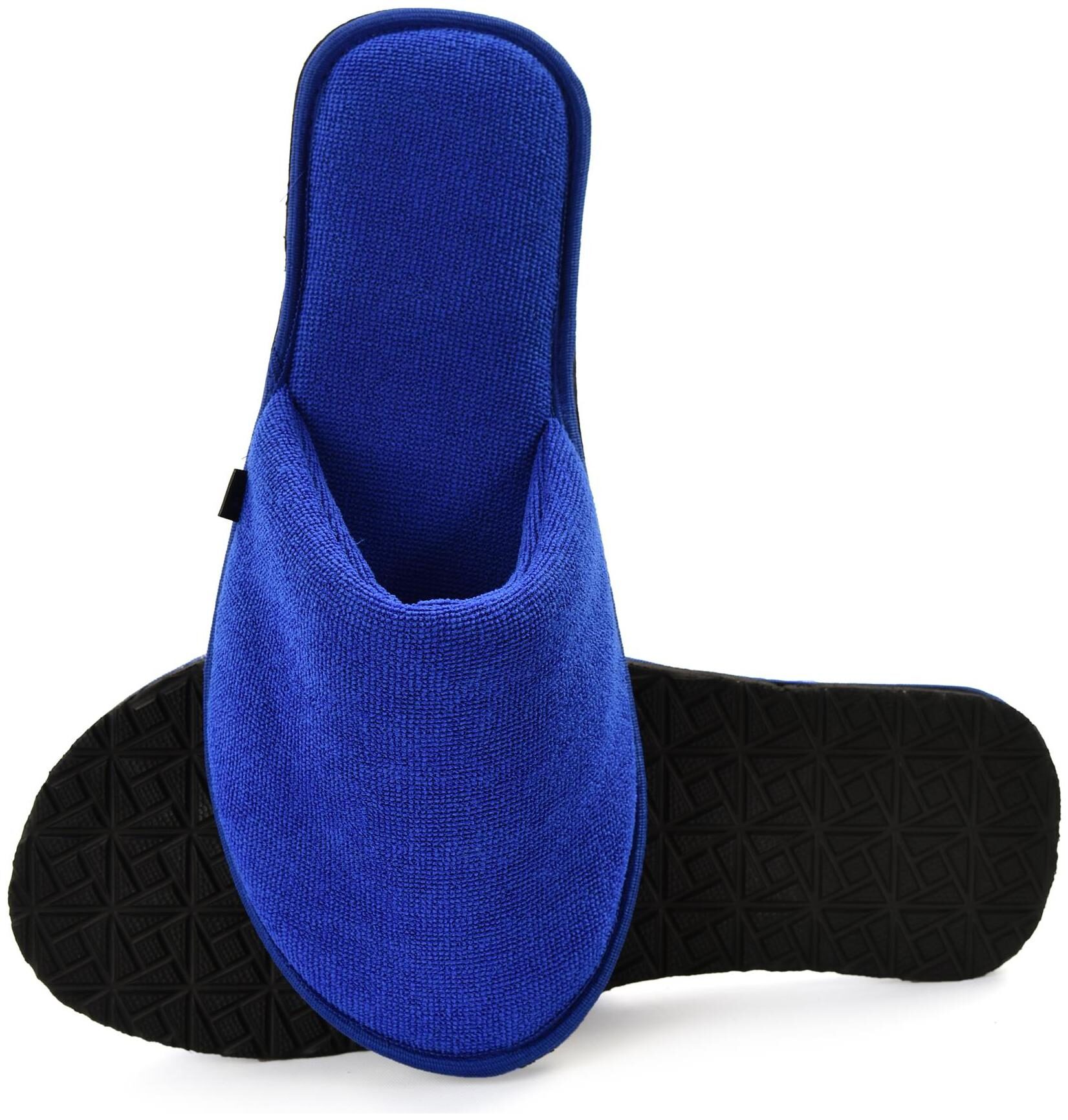 

mf home footwear Blue Slippers For Women