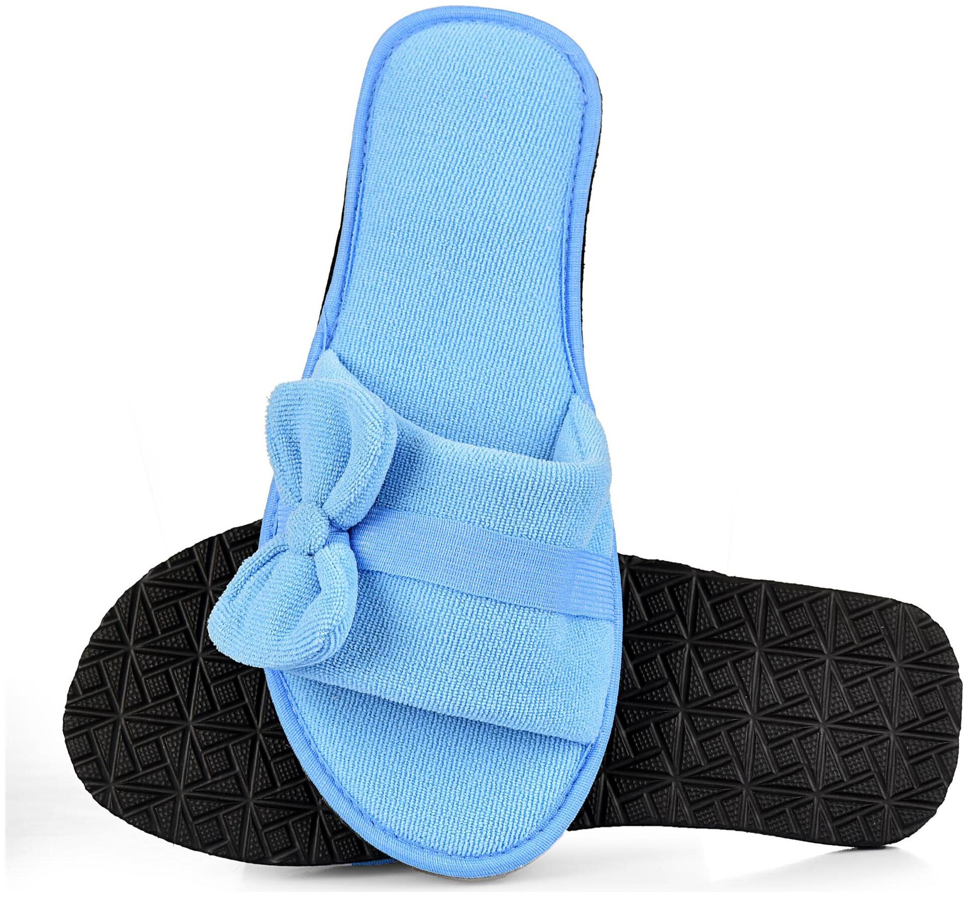 

mf home footwear Women Blue Open Toe Flats