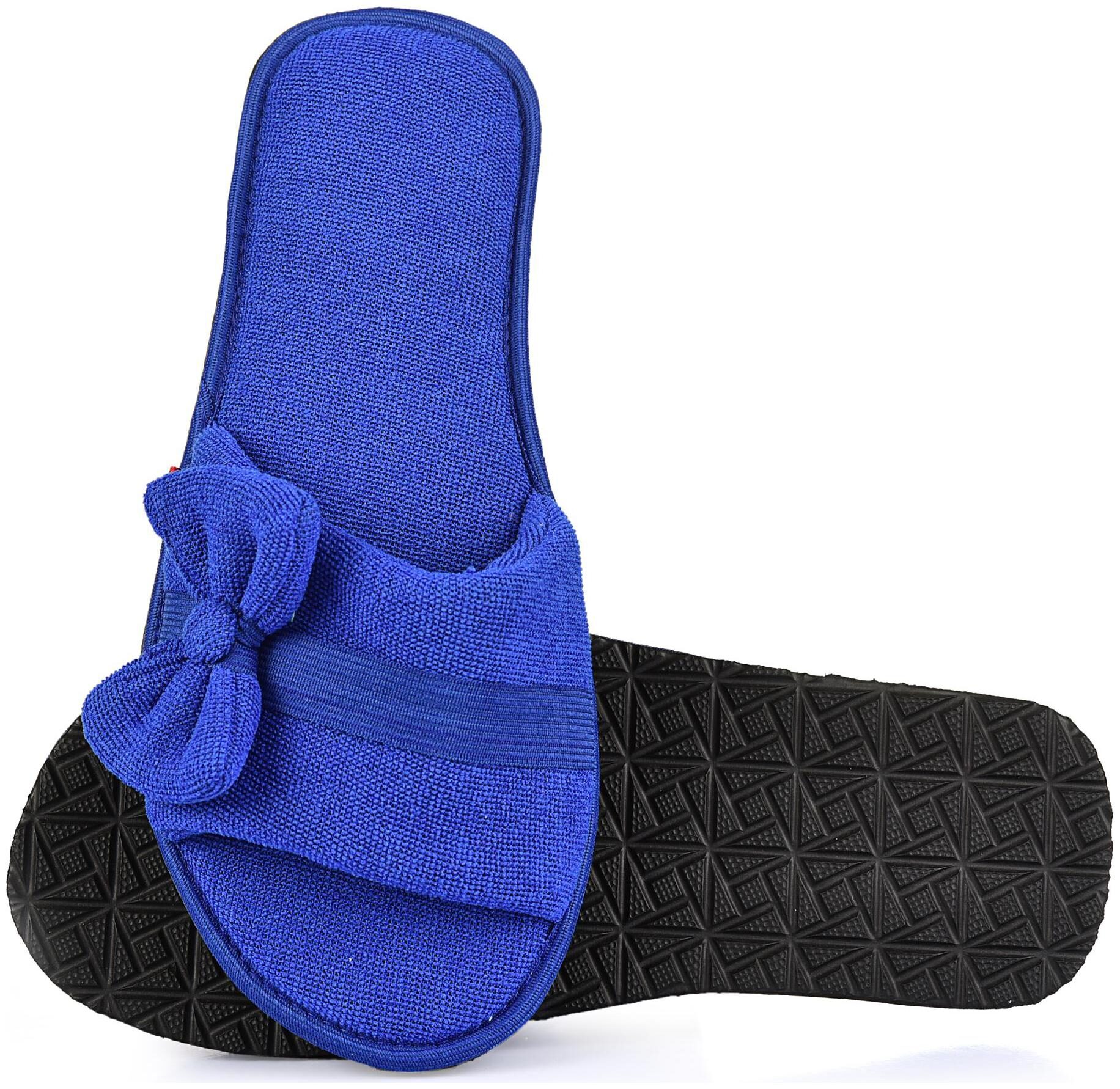 

mf home footwear Women Blue Open Toe Flats