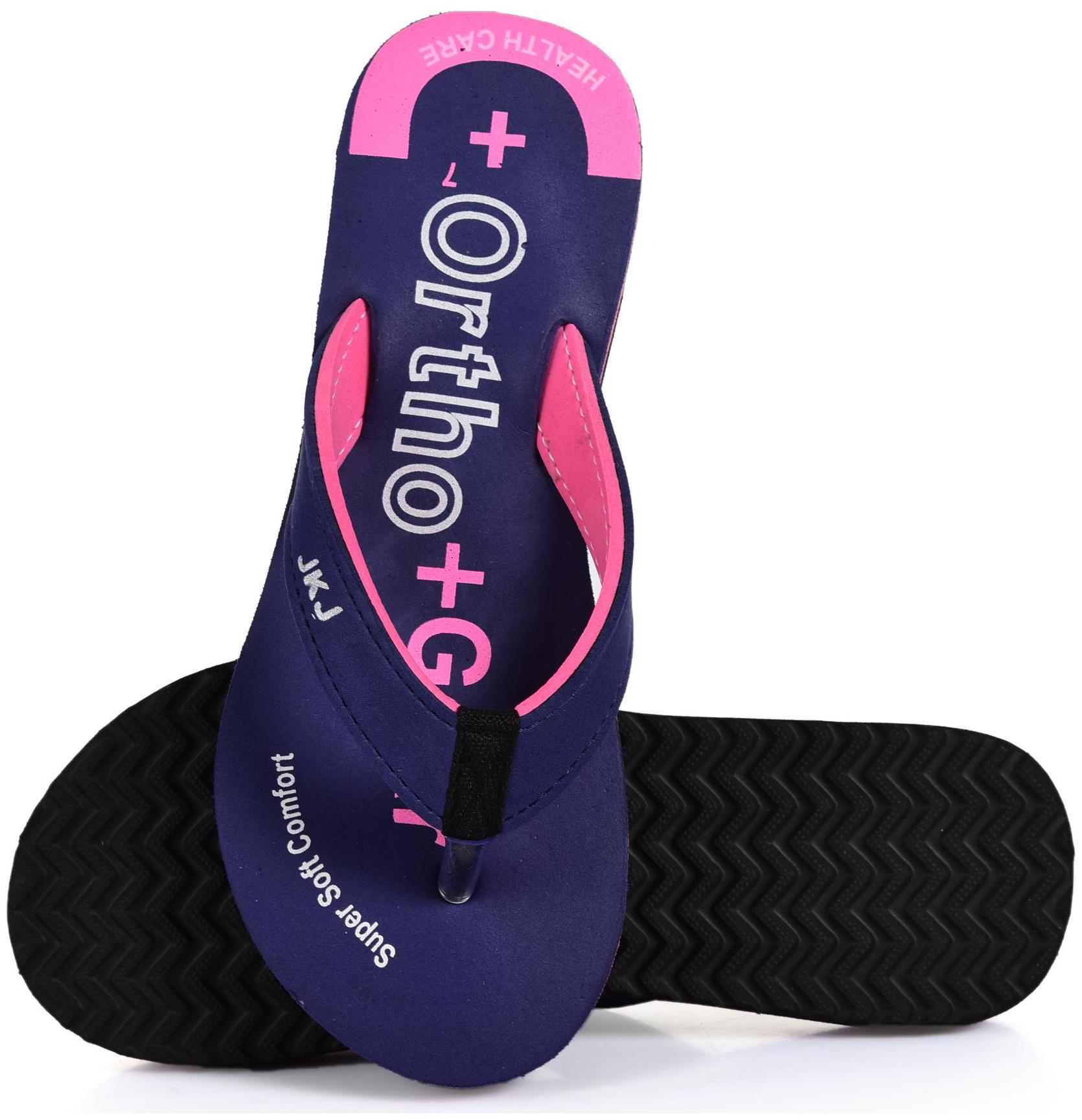 

Mf home footwear Pink Flip Flops For Women