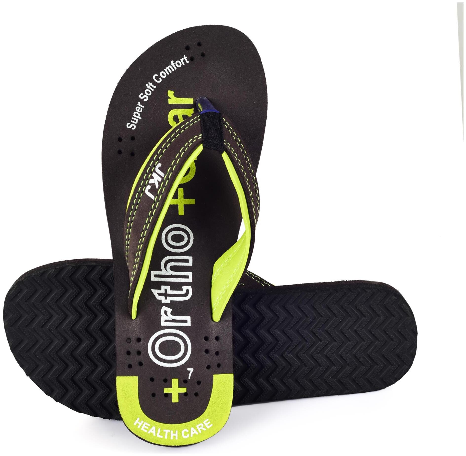 

Mf home footwear Yellow Flip Flops For Women