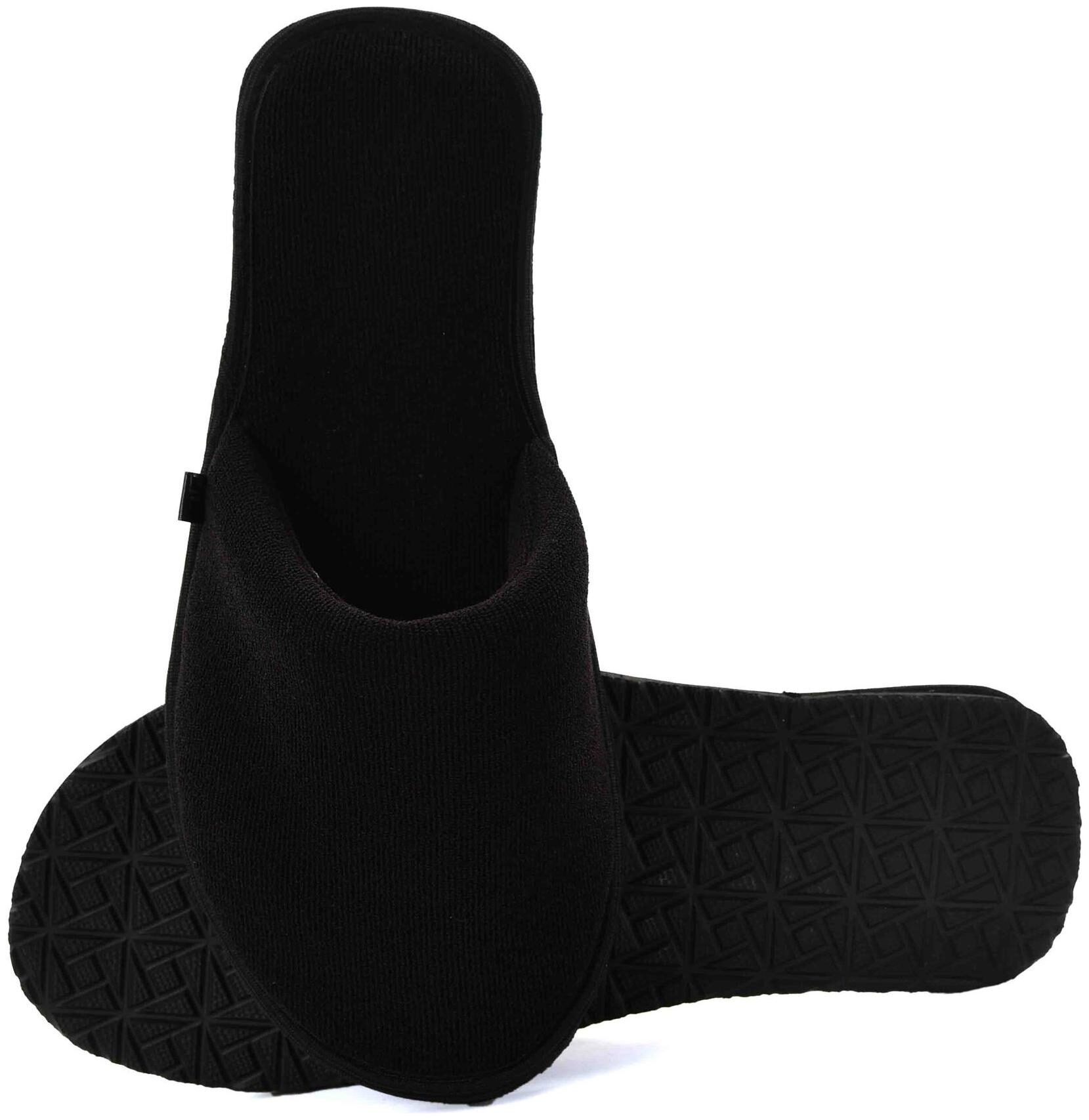 

mf home footwear Black Slippers For Women