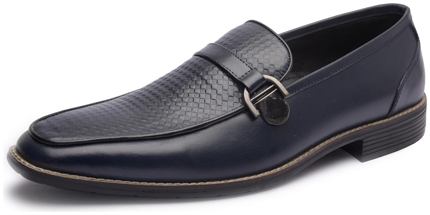 

MISSALI 1932 Men Navy Blue Loafers - SLIP ON