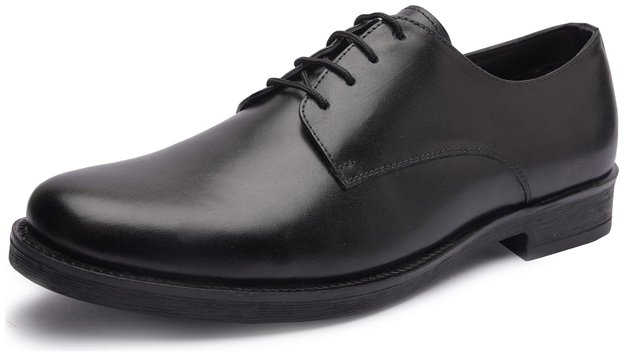 

MISSALI 1932 Men Black Derby Formal Shoes - PLAIN DERBY