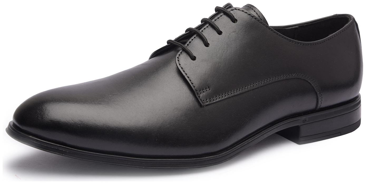 

MISSALI 1932 Men Black Derby Formal Shoes - PLAIN DERBY