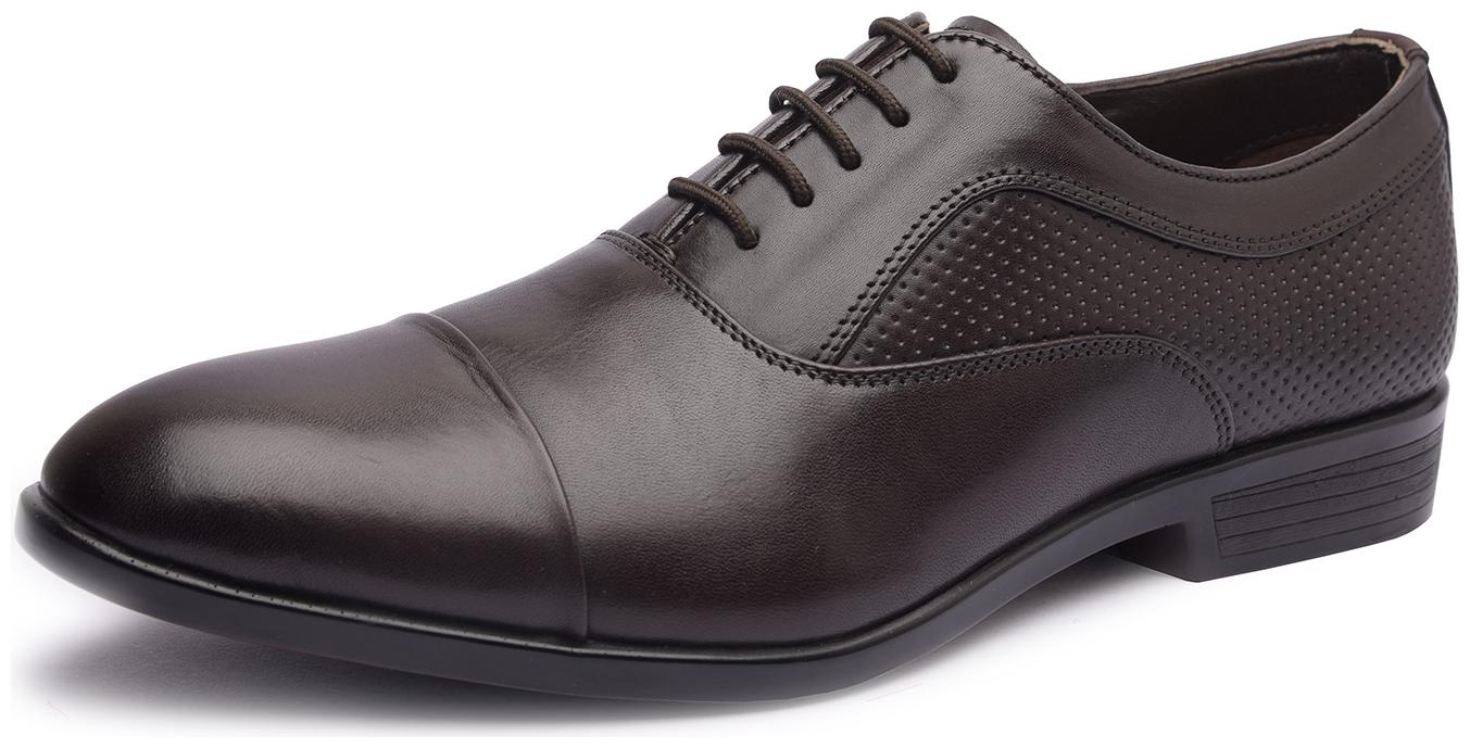 

MISSALI 1932 Men Brown Derby Formal Shoes - TOE CAP OXFORD