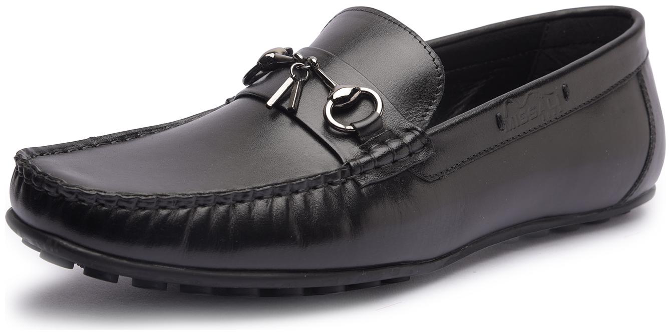 

MISSALI 1932 Men Black Loafers - DRIVING