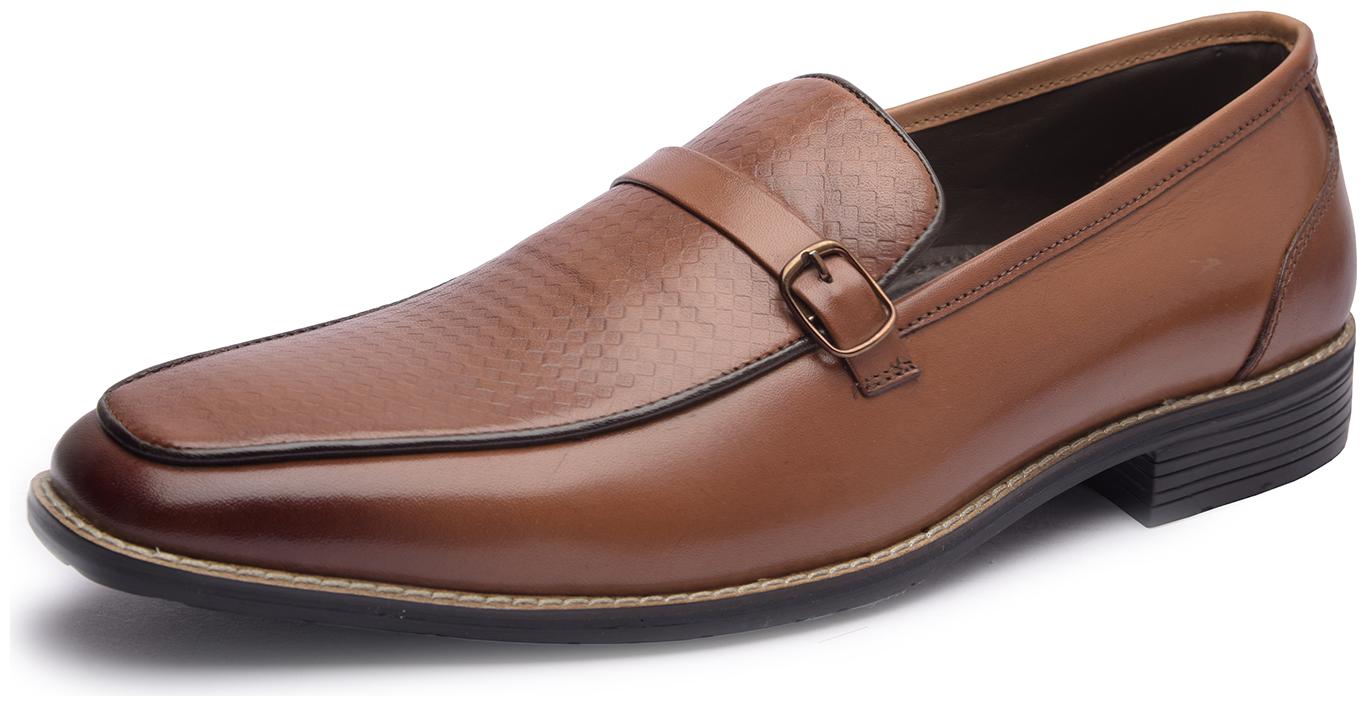 

MISSALI 1932 Men Tan Loafers - SLIP ON