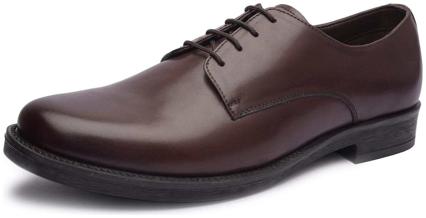 

MISSALI 1932 Men Brown Derby Formal Shoes - PLAIN DERBY
