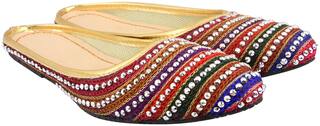 MOCHDI Mules For Women ( Multi-Color )