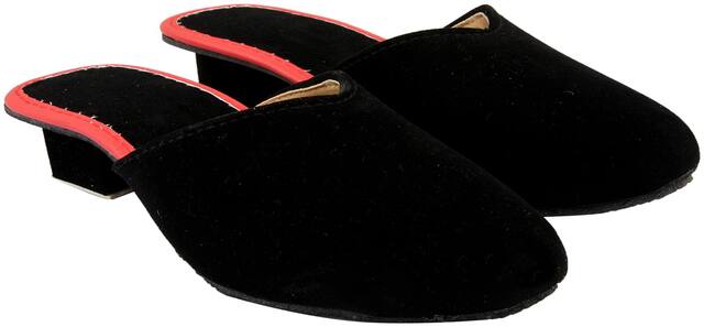 MOCHDI Mules For Women ( Black , Red )