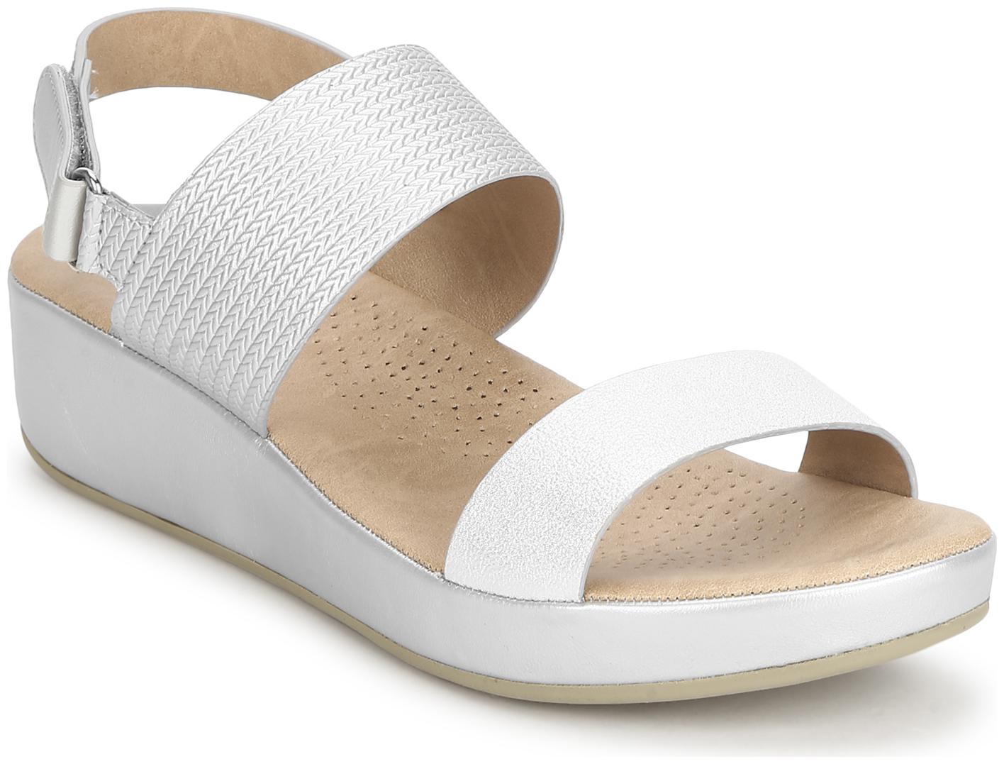 

Mode by Red Tape Women Silver Sandals